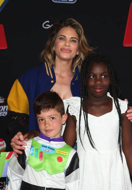 Jillian Michaels, Phoenix Michaels Rhoades, Lukensia Michaels Rhoades at Toy Story 4 premiere