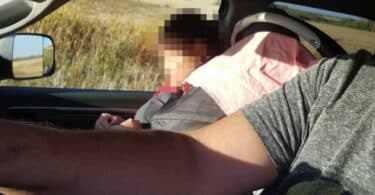 Manitoba-Man-Is-Fined-After-Driving-With-Infant-Seat-On-Console