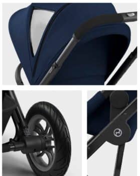 CYBEX Gazelle S Tandem or Single stroller features