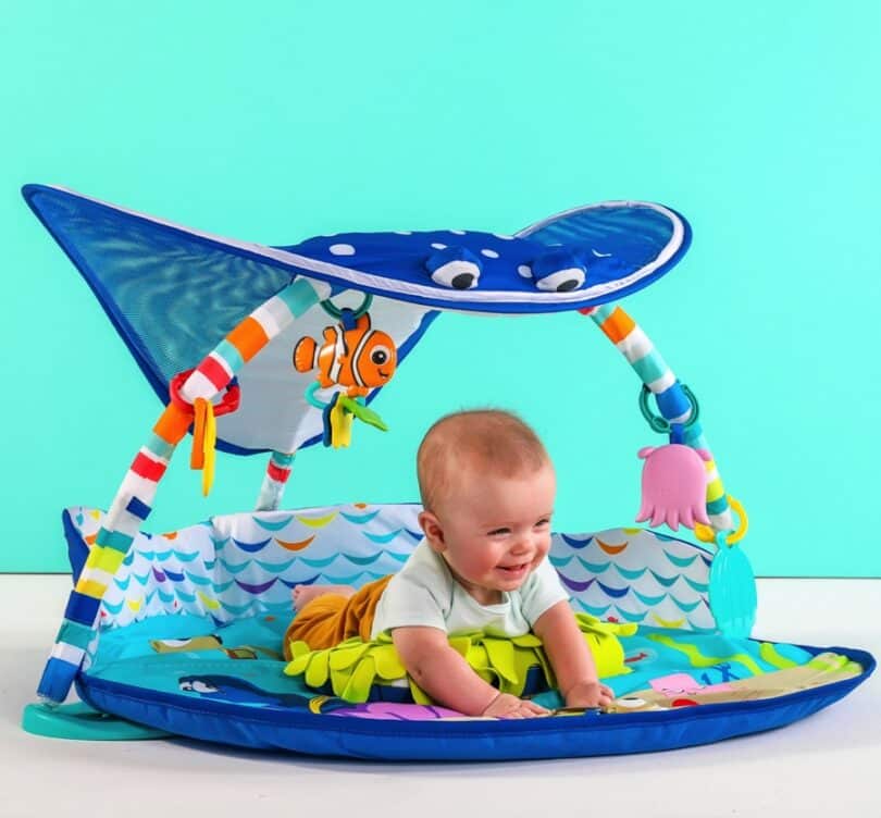 Disney Baby Mr. Ray Ocean Lights Activity Gym - tummy time - Growing ...