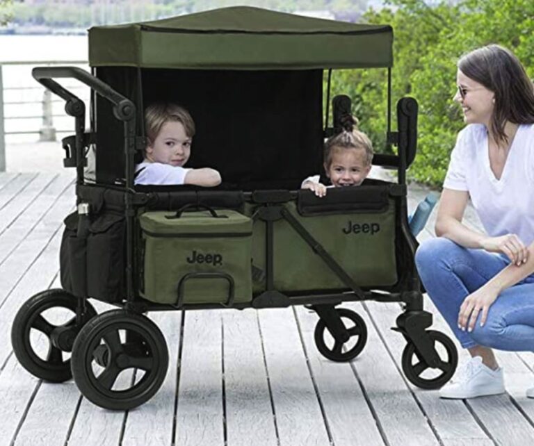 jeep stroller with steering wheel