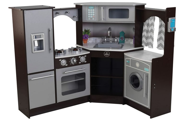ultimate corner play kitchen with light andamp