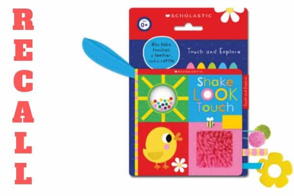 Scholastic Recalls Shake Look Touch Books Due to Choking Hazard