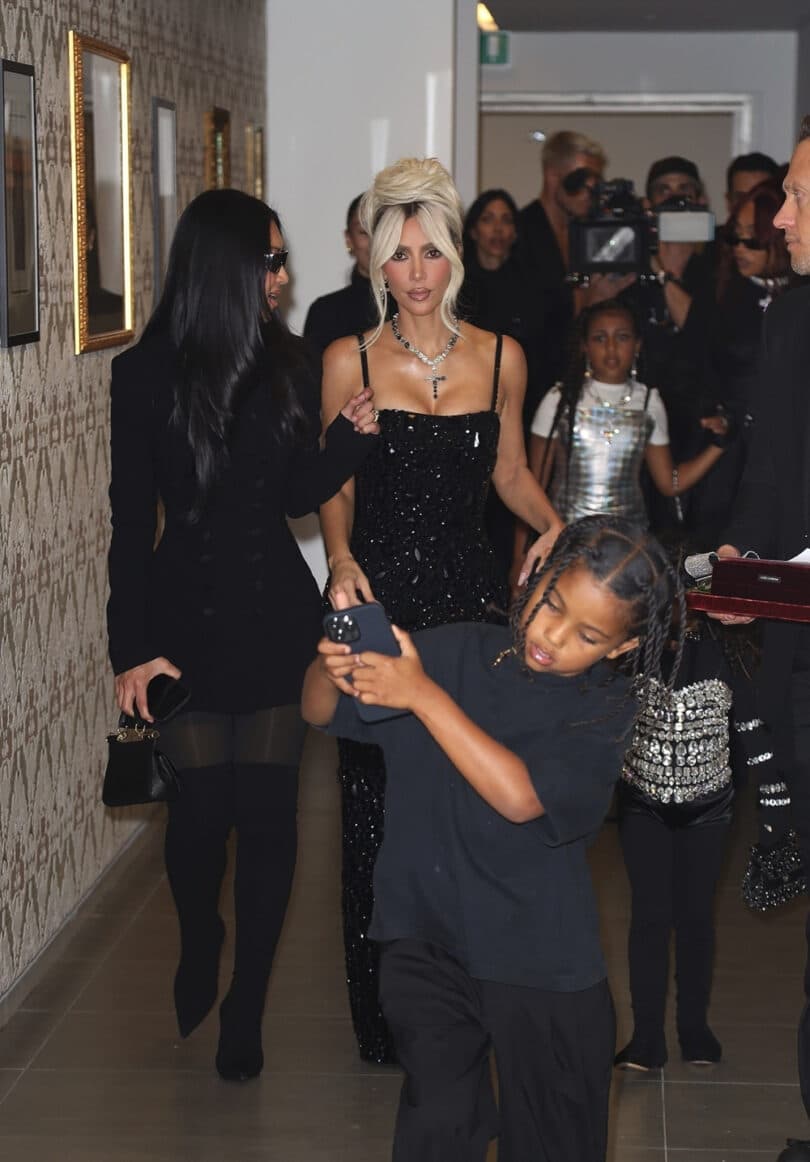 Kim Kardashian Celebrates Her Kim X Dolce & Gabbana Collection With Her ...