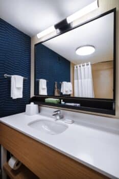 Hilton Unveils New Value Driven Brand - Spark by Hilton bathroom