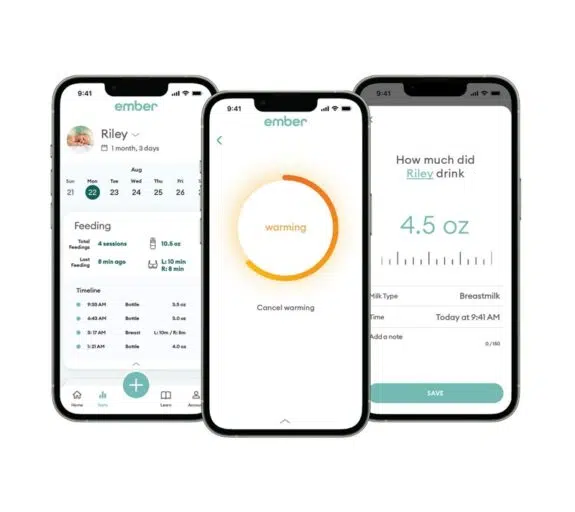 Ember Announces World's First Self-Warming Baby Bottle System
