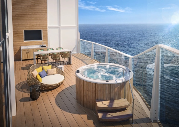 Utopia of the seas solarium suite deck | Growing Your Baby