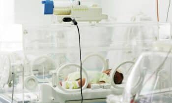 newborn baby in the NICU