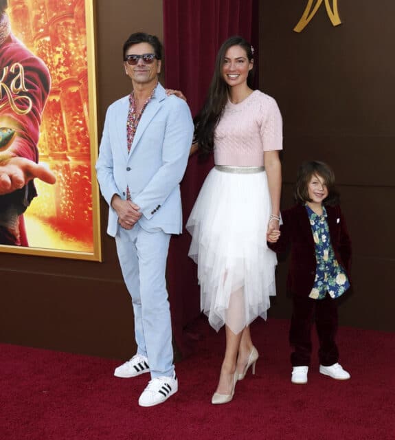 John Stamos With Son Billy Christopher Stamos And Wife Caitlin Mchugh 