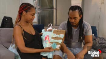 parents to be Joy Maynard and Antoine Moore