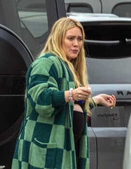 Hilary Duff Radiates Pregnancy Glow Flaunting Baby Bump at Daughters Dance Class in LA