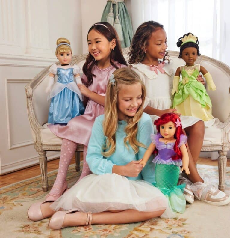 American Girl and Disney Team Up Again For New Princess Collection ...