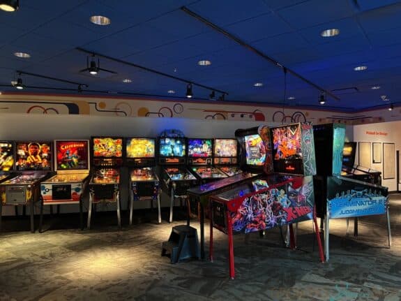 The Strong National Museum of Play pinball machines