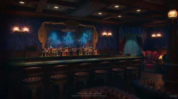 Haunted Mansion Parlor  disney destiny