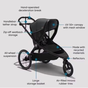 Baby Jogger Launches City Prix Jogger x Bike Trailer