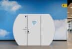 Mamava pod at Burlington International Airport BTV Mamava a Vermont company placed its very first lactation pod at BTV just over 10 years ago