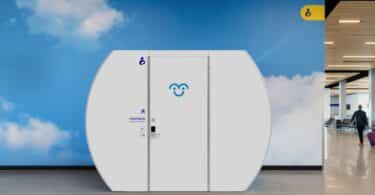 Mamava pod at Burlington International Airport BTV Mamava a Vermont company placed its very first lactation pod at BTV just over 10 years ago