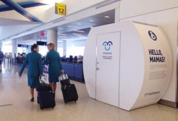 Mamava pod in Terminal 5 at JFK