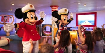 Mickey Minnie Captains Deck