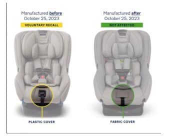 608786 Nuna Rava Car Seats Due To Front Adjuster Malfunction