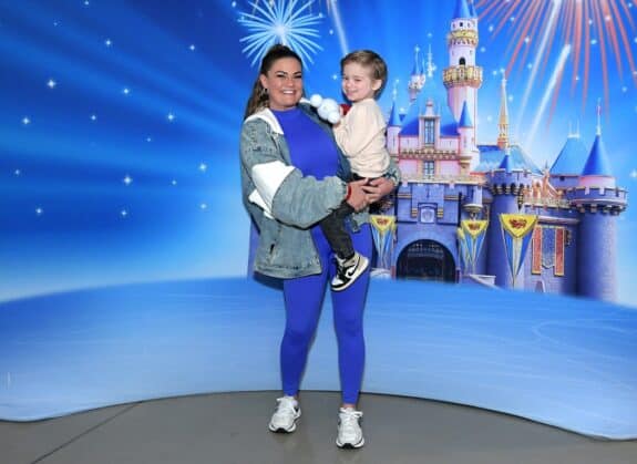 Brittany Cartwright with son Cruz at Disney on Ice LA