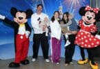 Jenna Dewan and Steve Kazee with kids Evie Tatum, Callum and Rhiannon at Disney on ice in LA