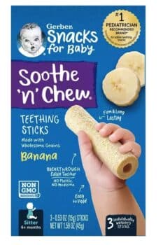 Gerber Recalls and Discontinues Soothe N Chew Teething Sticks Due to Choking Hazard copy