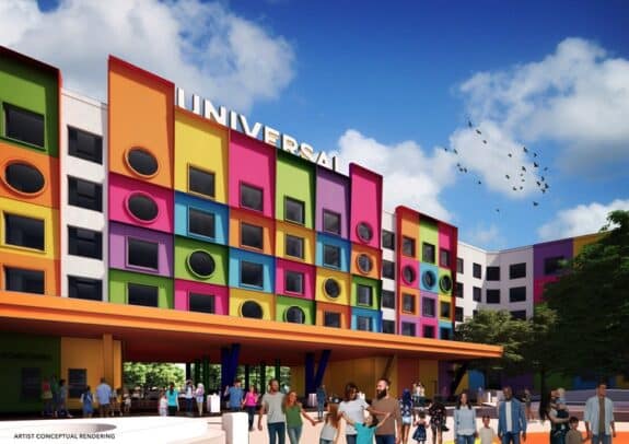 Universal Kids Resort Hotel Facade