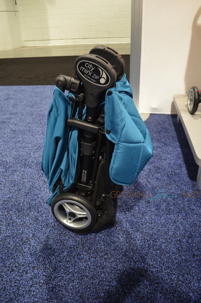 city mini stroller folded