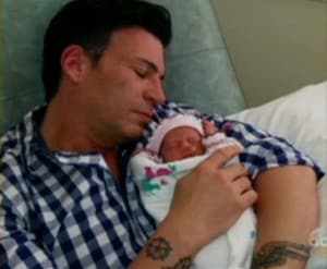 David Tutera with newborn daughter Cielo