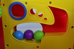 Fisher-Price Smart Stages Crawl Around Car  - ball ramp