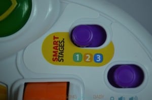 Fisher-Price Smart Stages Crawl Around Car  - smart stages buttons