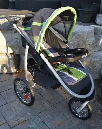 Graco jogging best sale stroller green