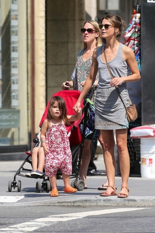 Keri Russell Steps Out With Willa in NYC