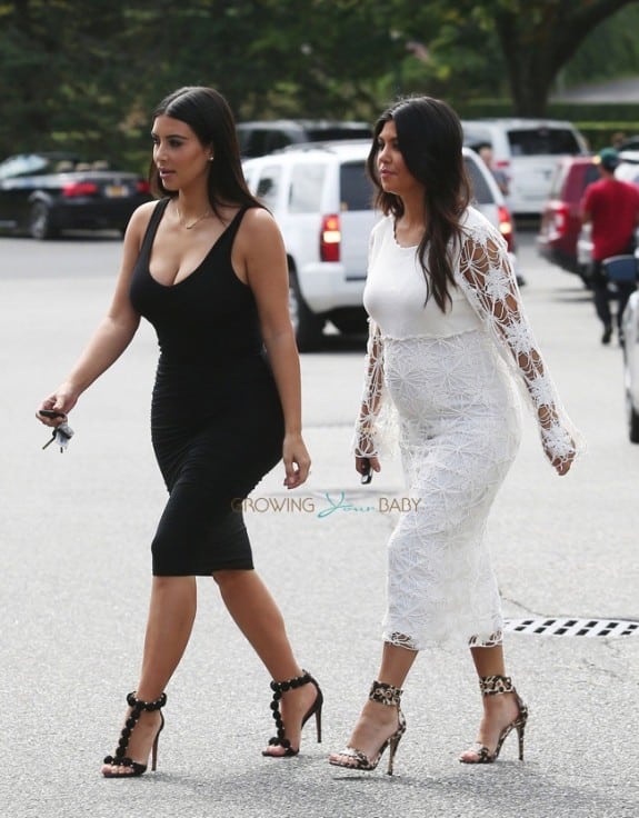 Kourtney & Kim Kardashian Visit Their New York DASH Store