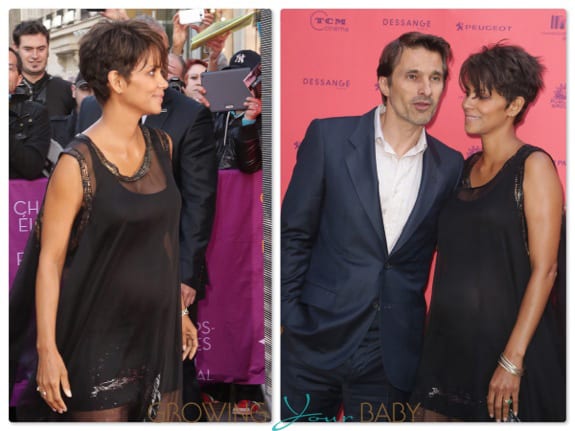 Halle Berry and Olivier Martinez Pose For The Camera in Paris