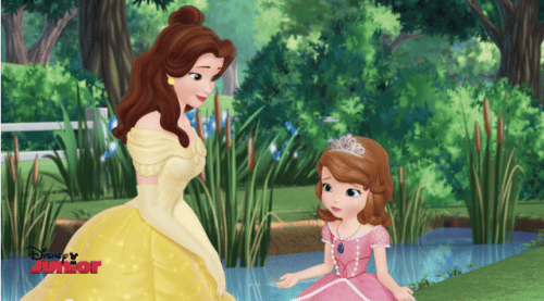 Belle Makes A Guest Appearance On Sofia The First! | Growing Your Baby