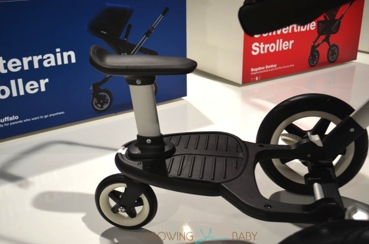 wheeled board stroller
